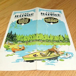 1929 Camp Idlewild, folleto del condado de Marcell Itasca Minnesota - Imagen 1 de 10