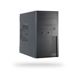 Chieftec XT-01B-350GPB computer case Mini Tower Nero 350 W (Chieftec Mesh Series - Foto 1 di 4