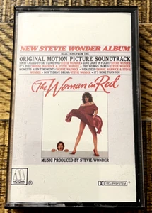 The Woman In Red Original Motion Picture Soundtrack Cassette 1984, Stevie Wonder - Picture 1 of 2