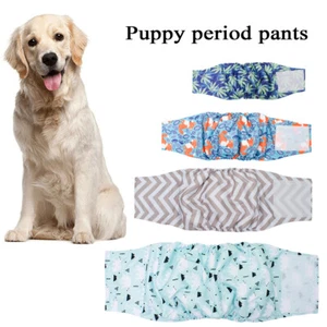 Pet Dog Puppy Physiological Pants Sanitary Nappy Diaper Shorts Underwear Nappie) - Picture 1 of 19