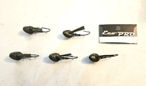 Eco Pro  - punch  Jigs  - Lot of 5 - Line Through  1  oz ea - Greenpumpkin - Picture 1 of 2