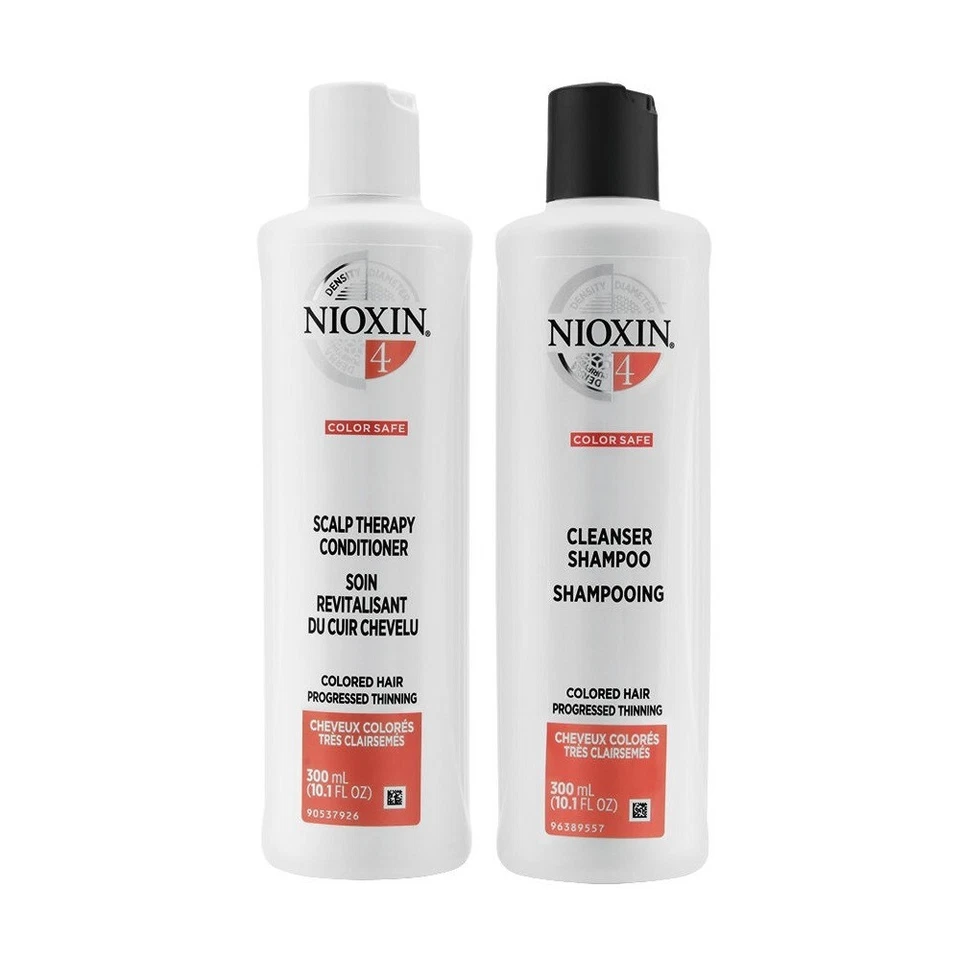 Nioxin System 4 Cleanser Shampoo & Scalp Therapy Conditioner 10.1 oz Duo - Image 1 of 1
