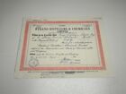 Vintage (1961) Bydand Distillers & Chemicals Limited Share Certificate 50 Shares
