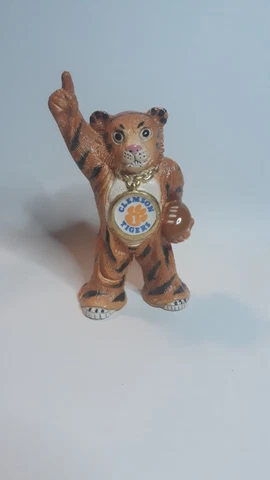 ⭐Ceramic Clemson University "The Tiger" Mascot Figure/Statue 5 Inch Tall Cover
