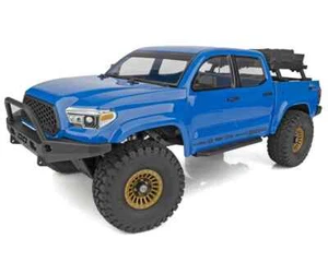 Carrocería de camioneta RC 1/10 TOYOTA TACOMA Pick Up Knightrunner *acabada* -azul- 325 mm - Imagen 1 de 8