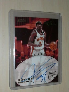 2001-02 Stadium Club Lone Star Signatures #LSJT Jason Terry - Bild 1 von 2