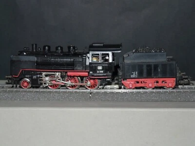 Märklin HO 3003 AC - Steam Locomotive BR 24 - Vintage - Image 1 of 4