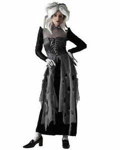 Dead Duchess Thy Evil Court Vampire Witch Fancy Dress Up Halloween Adult Costume - Picture 1 of 2