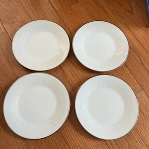 Set of 4 Vintage Noritake Reina Bread & Butter 6.4” Plates 6450Q - Picture 1 of 5