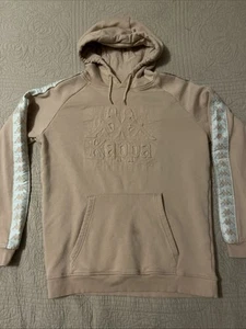 Kappa 222 Banda Balla Hoodie Jacket Hazelnut Egg Mens Sizes XL w/Sleeve Detail - Picture 1 of 11