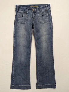 American Eagle Womens Jeans Size 4 Reg Cotton Blend Blue - Picture 1 of 14