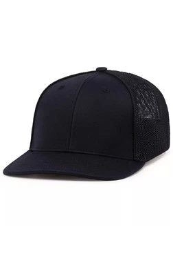Pacific Headwear ORIGINAL 404M Unisex Sombrero Trucker Flexfit Gorra L/XL Negro Nuevo Foto 1 de 4