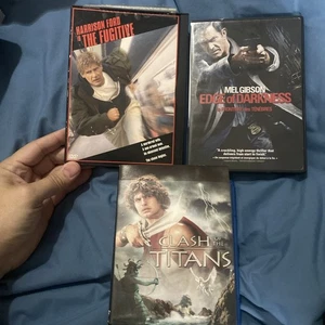 3 Dvd Lot check out all Auctions - Save On Ship Fugitive Clash Titans Darkness - Picture 1 of 1