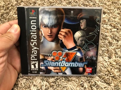 Silent Bomber (PlayStation 1, 2000) Game Disc Case & Manual Tested - Image 1 of 4