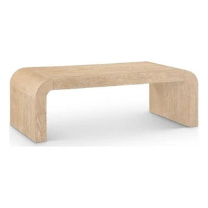 Meridian Furniture Toulon Natural Oak Veneer Coffee Table - Picture 1 of 7