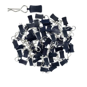 50pcs RC Body Clips with Pull Tabs Car Clips RC Clips for All 1/8 1/10 1 - Picture 1 of 3