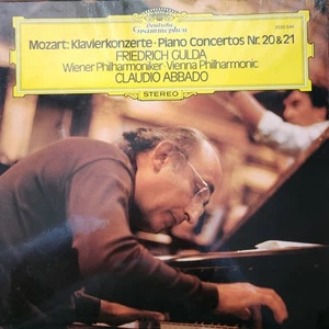 Mozart:Piano Concertos 20/21 Gulda, piano;Abbado/VPO DG 2530 548 LP Made Germany - Picture 1 of 5