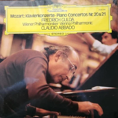 Mozart:Piano Concertos 20/21 Gulda, piano;Abbado/VPO DG 2530 548 LP Made Germany - Image 1 of 4