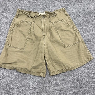 Ralph Lauren Denim Supply Short Men 30 (FIT 33) Herringbone Twill Military Patch - Image 1 of 4