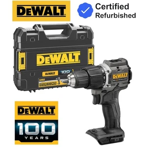 Dewalt DCD100N Black 18v XR Brushless Compact Combi Hammer Drill 100 Year + Case - Picture 1 of 11