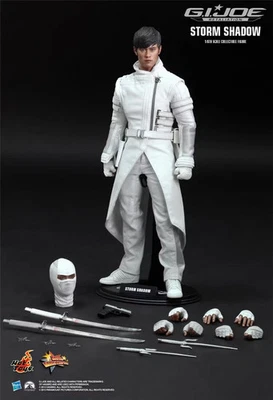 Nuevo Hot Toys MMS193 G.I. Joe Retaliation Storm Shadow Lee Byung Hun White Ninja Foto 1 de 4