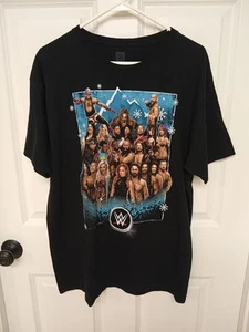 T-shirt WWE Road to WrestleMania taglia Large Bray Wyatt - Foto 1 di 8