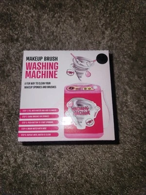Makeup Brush Sponge Blender Washing-Machine Girl Kid Toy Cleaner Mini Washer - Image 1 of 2