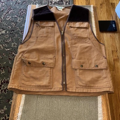 Chaleco de Caza Grande Llave Vintage Bolsa de Juego Bolsillos Abotonados Excelente Envío Gratis Foto 1 de 4