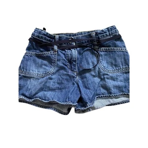 Gymboree Size 10 Denim Jean Shorts Adjustable Waist girls - Picture 1 of 4