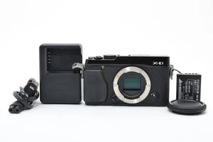 Fujifilm X-E1 BLACK  Digital Camera Body Only [Exc+++] #2670446A - Picture 1 of 15