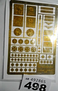 Warhammer 40k Forgeworld Escorpiones Rojos Latón Grabado Hoja Intacta W498 - Imagen 1 de 4