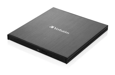 Verbatim 43890 External Slimline Mobile USB 3.2 Blu-ray Writer USB 3.0 - Image 1 of 4