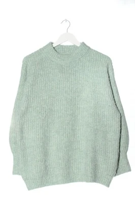 ASOS Jersey de punto grueso Mujeres Jersey Talla EU 34 verde grisáceo - Imagen 1 de 4