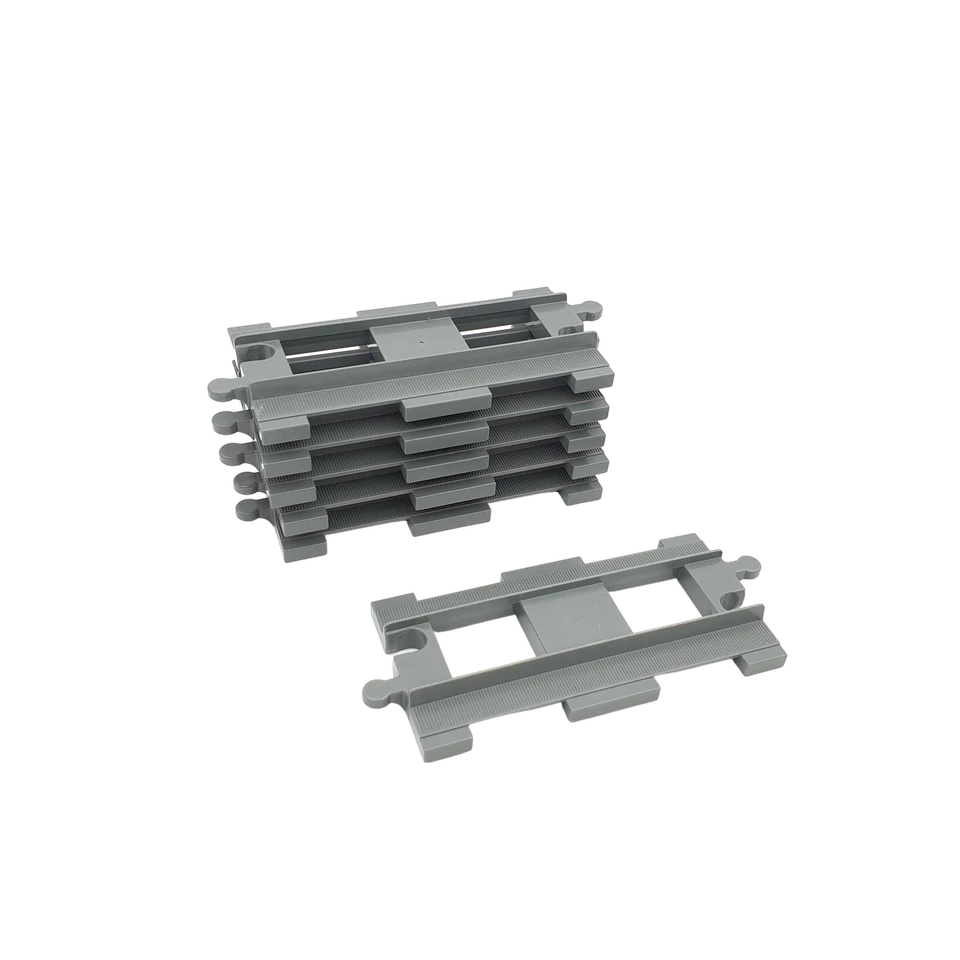 Lego® Duplo TRAIN Tracks 6 GREY (DBG) Straight (short) - Image 1 of 1