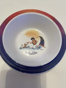 Vintage Disney Aladdin Melamin Schale Aladdin Abu Lampe 6 Zoll - Bild 1 von 4