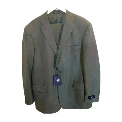 Vittorio St Angelo мужской вересковый серый костюм 44 L куртка брюки размер 38 L 2шт новый - Изображение 1 из 4