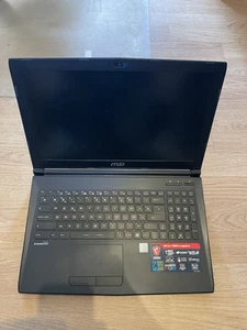 Faulty Laptop Msi GP62m - Complete Without HDD/RAM - For Parts or Repair! - Afbeelding 1 van 4
