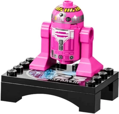 LEGO Star Wars QT-KT Minifigure with 25th Anniv. Stand 40755 Sw1393 NEW droid - Image 1 of 2