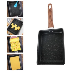Tamagoyaki Pan Flat Frying Non Stick Nonstick Skillet Egg Cooking - Picture 1 of 12