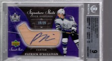 2006-07 Patrick O'Sullivan Sweet Shot Sticks Signing Auto 15/25 Kings BGS 9