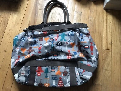 Bolso de Mano Grande LeSportsac Bolso de Fin de Semana Equipaje Bolso de Mano Bolso de Mano Foto 1 de 4