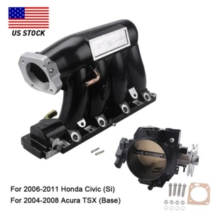 For 06-11 Si K20 Z3 04-08 TSX Base Intake Manifold With Throttle Body - Picture 1 of 12
