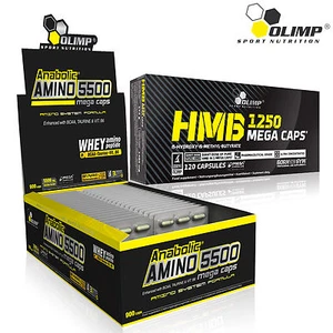 Anabole Aminosäuren + HMB 60-180 Kappen. Whey Protein Fatburner antikatabol - Bild 1 von 3
