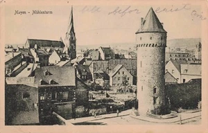 Tower, Mayen Tower Germany Antique PC - Picture 1 of 2