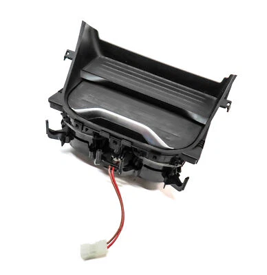 BMW X4 (F26) 2015 consola central delantera portavasos portavasos con tapa enrollable Foto 1 de 4