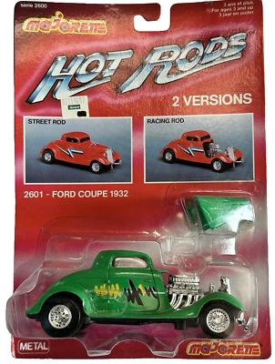 1932 Ford Coupe 1/32 Majorette Release 1988 Green  - Image 1 of 4