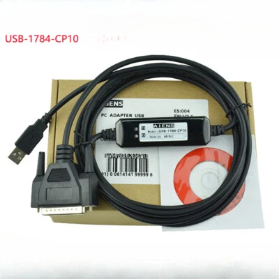 Programming Cable for AB PLC-5 Series 1785-user Manual USB-1784-CP10 - Image 1 of 4