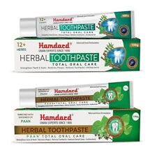 HAMDARD Herbal & Paan | Total Oral Care Antibacterial Toothpaste | Pack of 2
