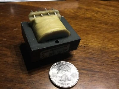 Signal Transformer DPC-56-80 Transformer 1 5/8 x 1 1/8 x 1 5/8 P1 115/230 28V  - Image 1 of 4