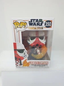 Incinerator Stormtrooper 350 Star Wars Mandalorian Funko Pop Vinyl Figure - Picture 1 of 6